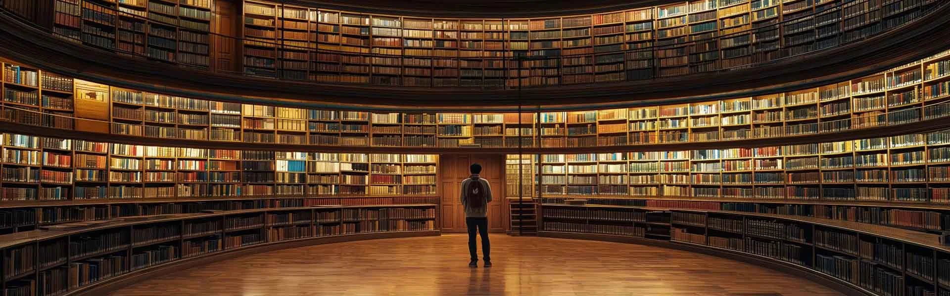 Regał z książkami